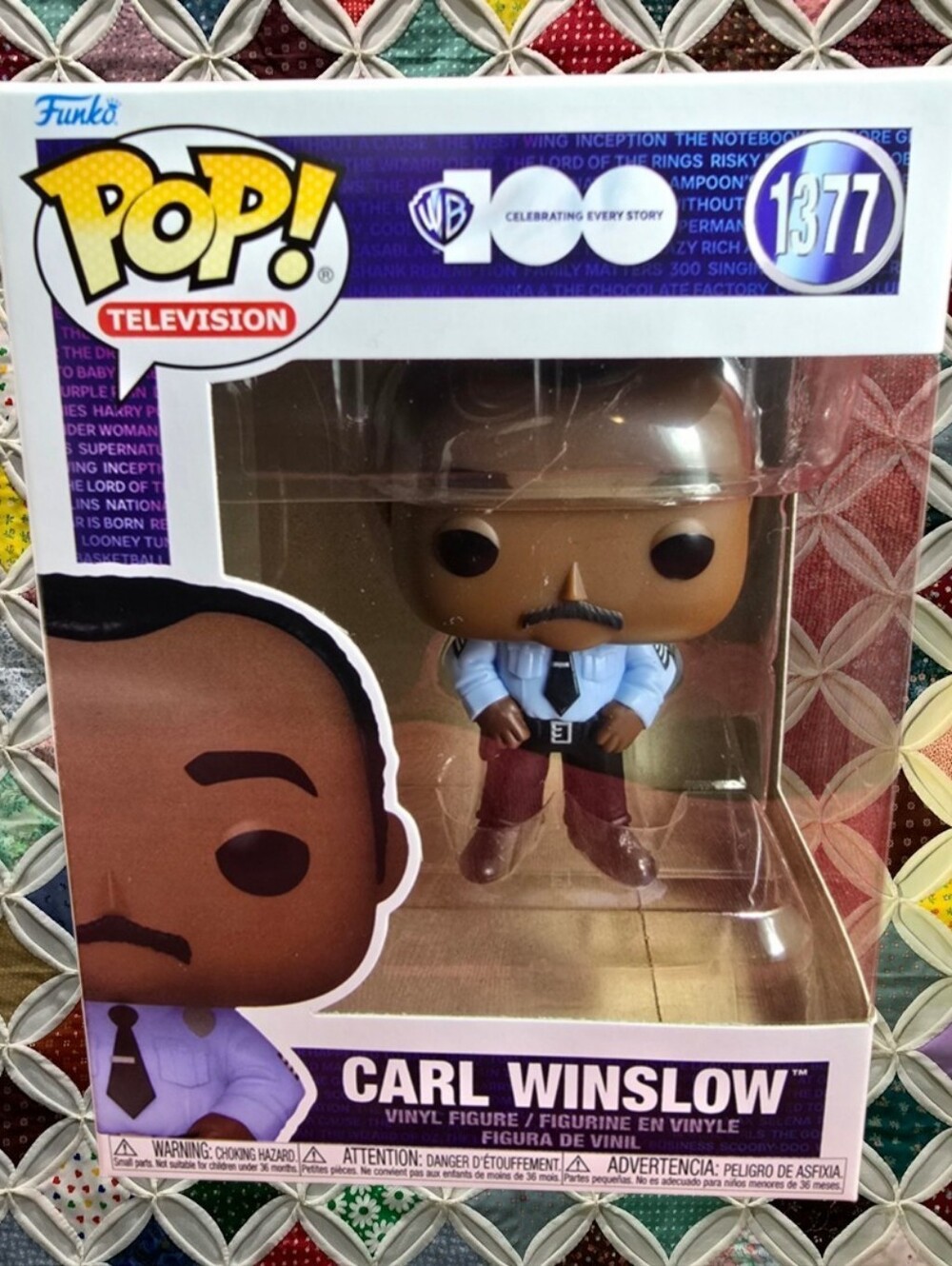 Funko Pop! Television: Carl Winslow # 1377 (Nib) With Pop Protector